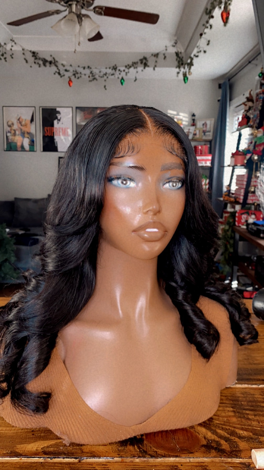 20” Body Wave Middle part unit